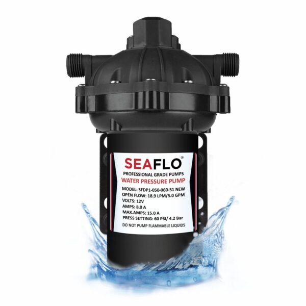 BOMBA SEAFLO ELÉCTRICA SERIE 51 - 19 LITROS