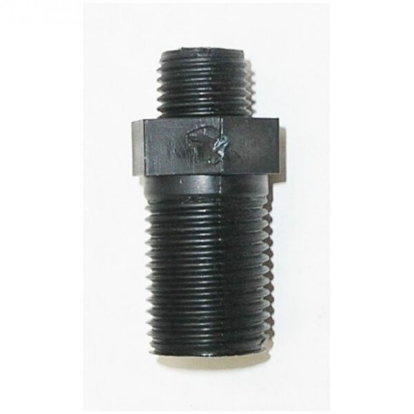 CUERPO MACHO 1/4 PLASTICO 17 MM