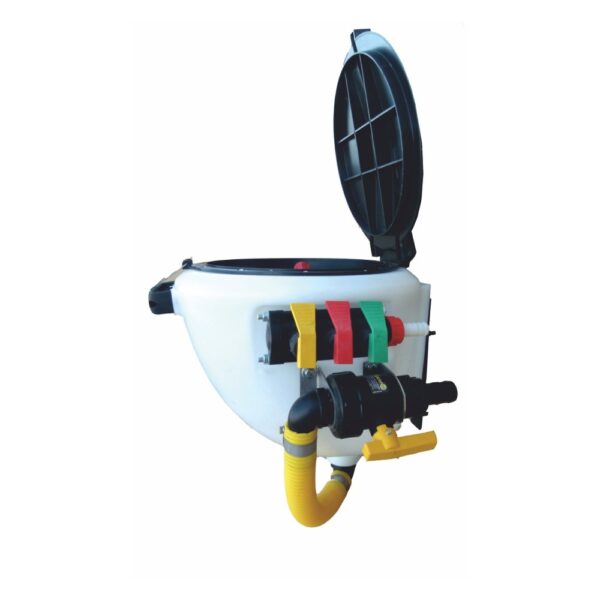 Mezclador incorporador de productos con triple lavado